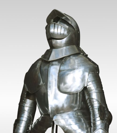 SUIT OF ARMOUR IN THE 17TH CENTURY STYLE - ADDITIONAL PHOTO 4