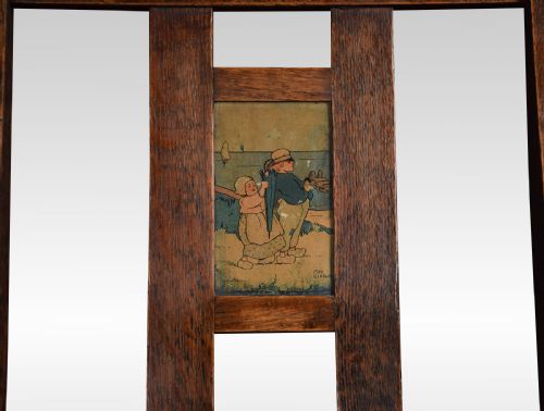 ARTS AND CRAFTS CHILDRENS ROCKING CHAIR - ADDITIONAL PHOTO 3
