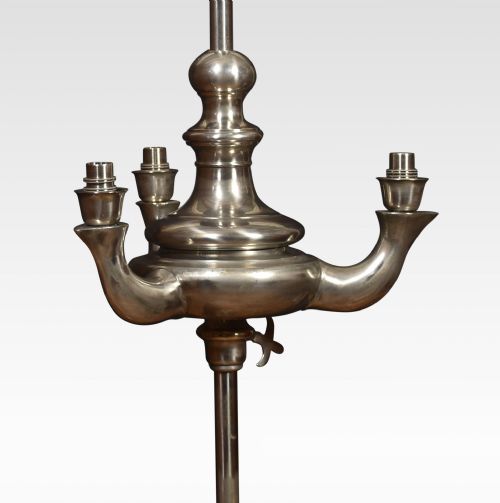 SILVERED STANDARD LAMP - ADDITIONAL PHOTO 4