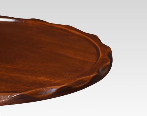 MAHOGANY LAZY SUSAN - ADDITIONAL PHOTO 1