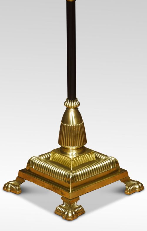 BRASS STANDARD LAMP - ADDITIONAL PHOTO 2