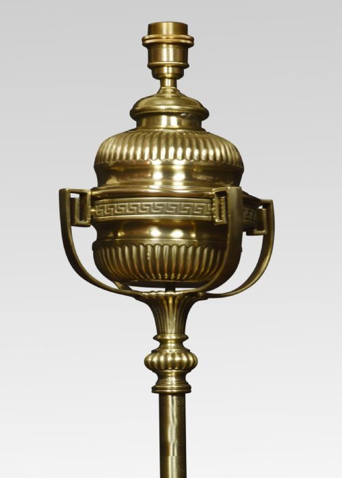BRASS STANDARD LAMP - ADDITIONAL PHOTO 3