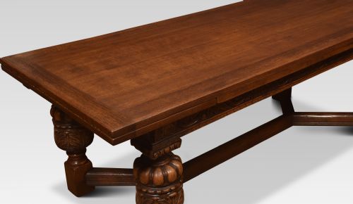 OAK DRAWLEAF REFECTORY TABLE - ADDITIONAL PHOTO 2