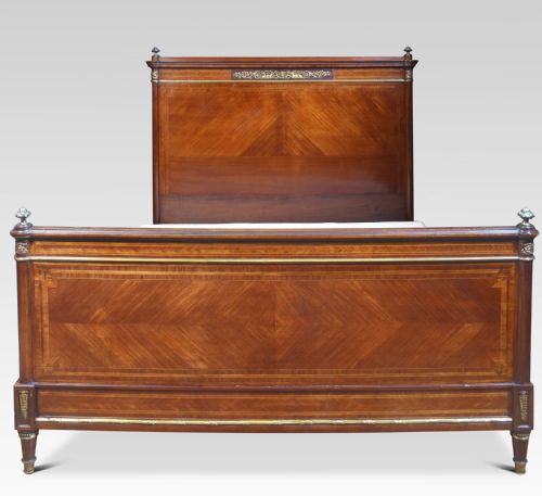 19th century french kingsize bed - CATEGORY: ANTIQUE BEDS - DATED 19TH CENTURY