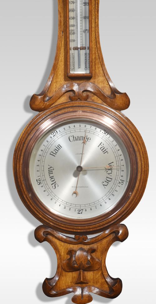OAK BAROMETER - ADDITIONAL PHOTO 1