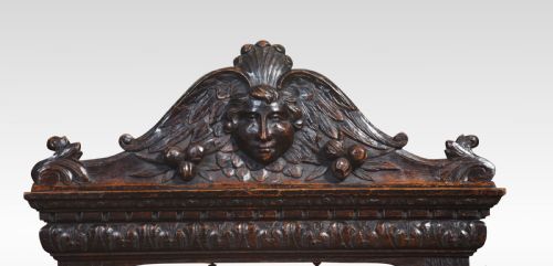 CARVED OAK DINNER GONG - ADDITIONAL PHOTO 1