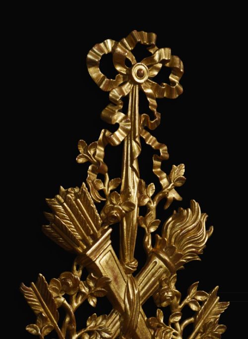 PAIR OF GILTWOOD THREE LIGHT WALL APPLIQUS - ADDITIONAL PHOTO 3