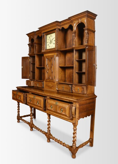 JACOBEAN STYLE OAK DRESSER - ADDITIONAL PHOTO 7