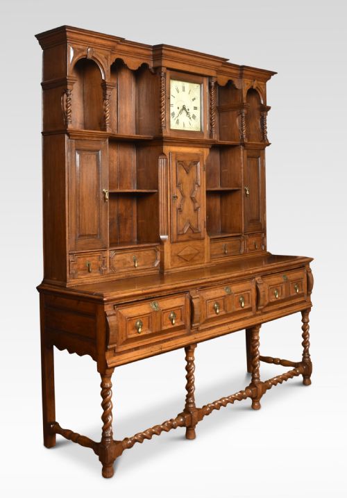 JACOBEAN STYLE OAK DRESSER - ADDITIONAL PHOTO 8