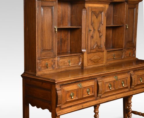 JACOBEAN STYLE OAK DRESSER - ADDITIONAL PHOTO 9