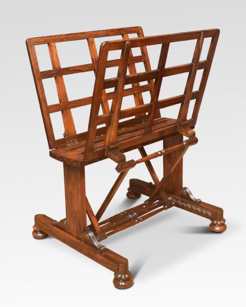 REGENCY ROSEWOOD FOLIO STAND - ADDITIONAL PHOTO 4