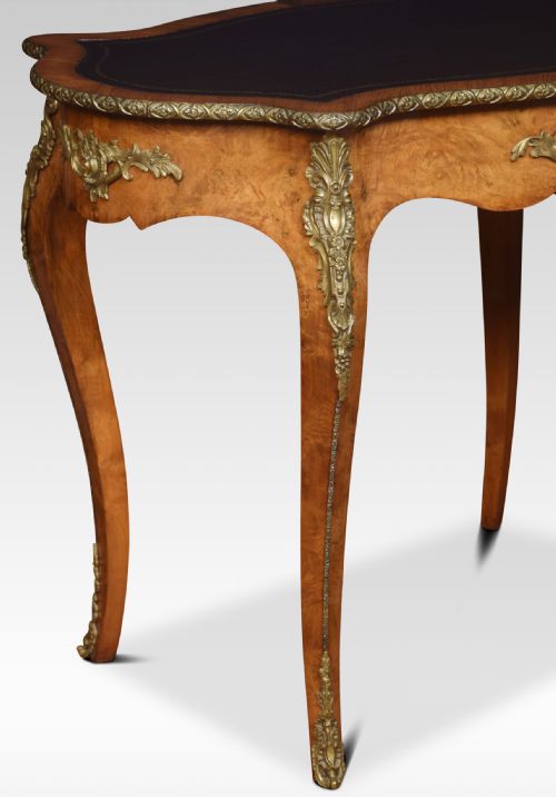 19THCENTURY WALNUT WRITING TABLE - ADDITIONAL PHOTO 2