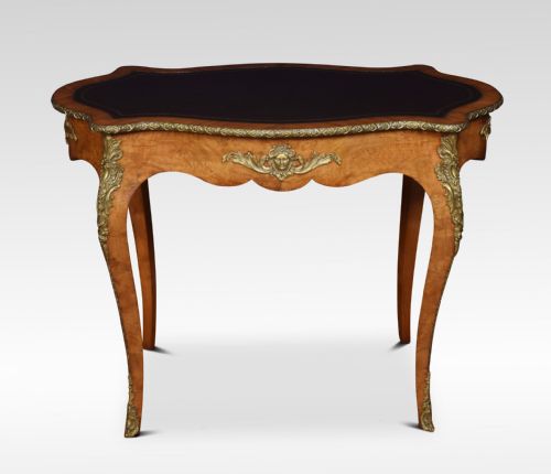 19THCENTURY WALNUT WRITING TABLE - ADDITIONAL PHOTO 5