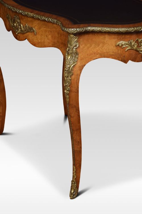 19THCENTURY WALNUT WRITING TABLE - ADDITIONAL PHOTO 8
