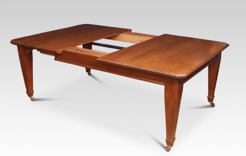 WALNUT EXTENDING DINING TABLE - ADDITIONAL PHOTO 5