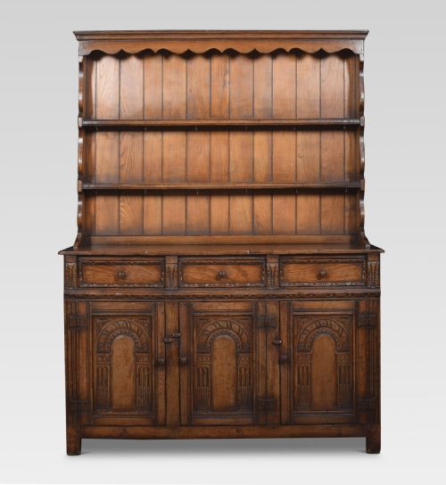 JACOBEAN STYLE OAK DRESSER - ADDITIONAL PHOTO 1