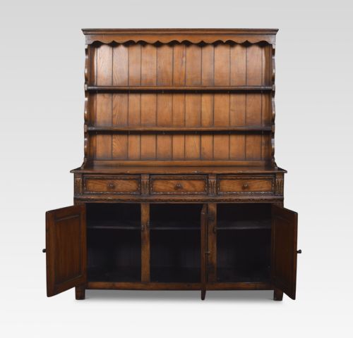 JACOBEAN STYLE OAK DRESSER - ADDITIONAL PHOTO 2