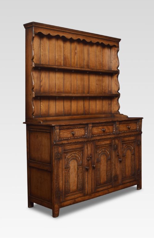 JACOBEAN STYLE OAK DRESSER - ADDITIONAL PHOTO 5
