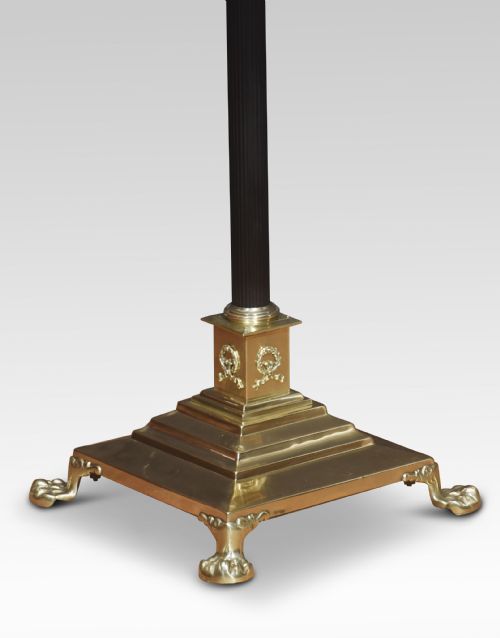BRASS STANDARD LAMP - ADDITIONAL PHOTO 1