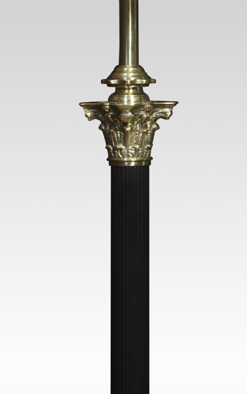 BRASS STANDARD LAMP - ADDITIONAL PHOTO 2