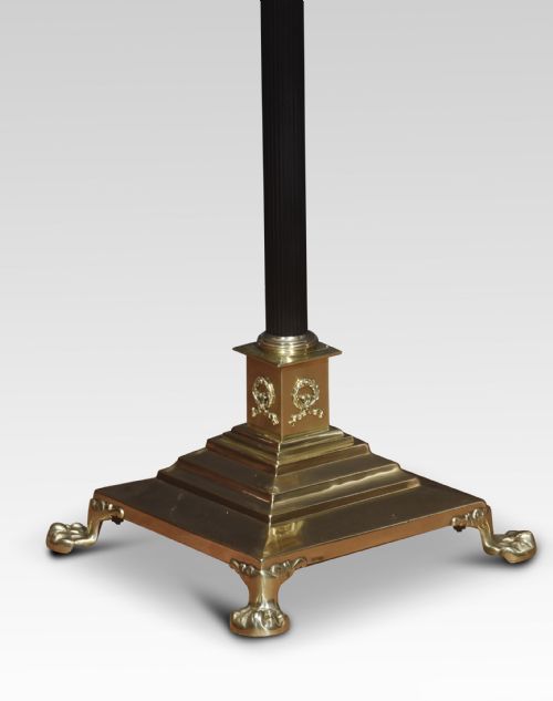 BRASS STANDARD LAMP - ADDITIONAL PHOTO 3