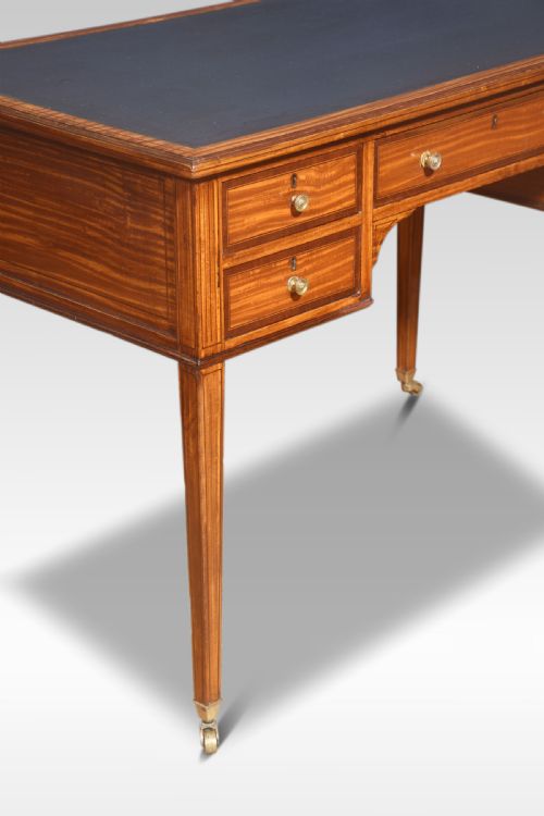 SATINWOOD WRITING TABLE - ADDITIONAL PHOTO 5