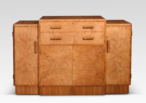 art deco four door sideboard - CATEGORY: ANTIQUE SIDEBOARDS - DATED 1920