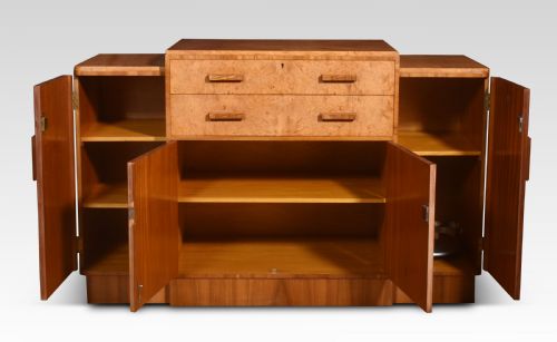 ART DECO FOUR DOOR SIDEBOARD - ADDITIONAL PHOTO 4