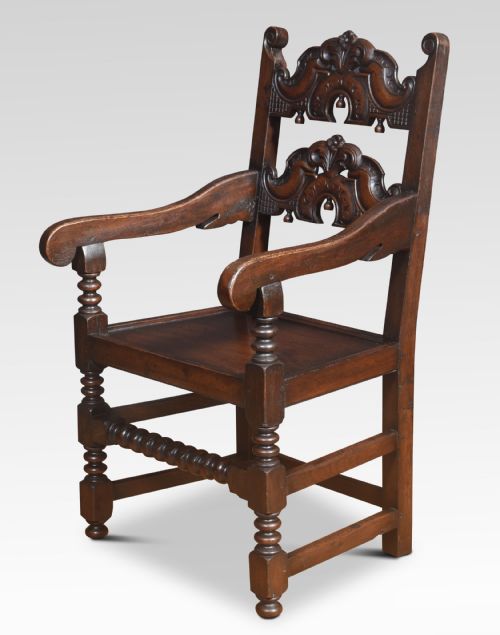 SET OF EIGHT OAK YORKSHIRE DINING CHAIRS - ADDITIONAL PHOTO 1