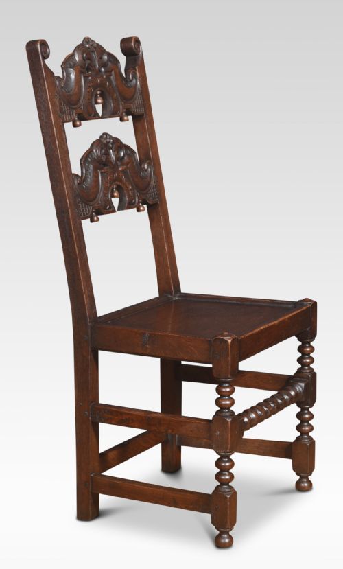 SET OF EIGHT OAK YORKSHIRE DINING CHAIRS - ADDITIONAL PHOTO 3