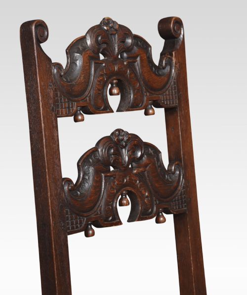 SET OF EIGHT OAK YORKSHIRE DINING CHAIRS - ADDITIONAL PHOTO 4