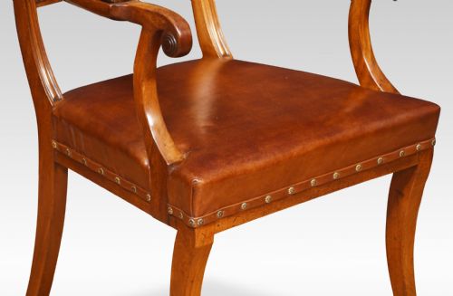 SET OF EIGHT REGENCY MAHOGANY DINING CHAIRS - ADDITIONAL PHOTO 2