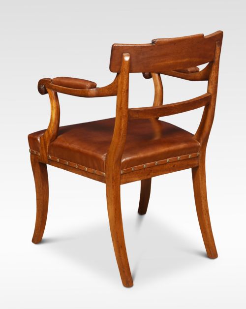 SET OF EIGHT REGENCY MAHOGANY DINING CHAIRS - ADDITIONAL PHOTO 4