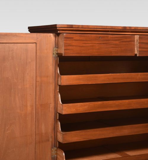19TH CENTURY MAHOGANY CUPBOARD - ADDITIONAL PHOTO 2