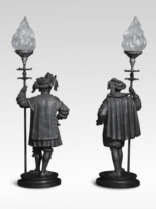 PAIR OF MEDIEVAL LAMPS - ADDITIONAL PHOTO 6