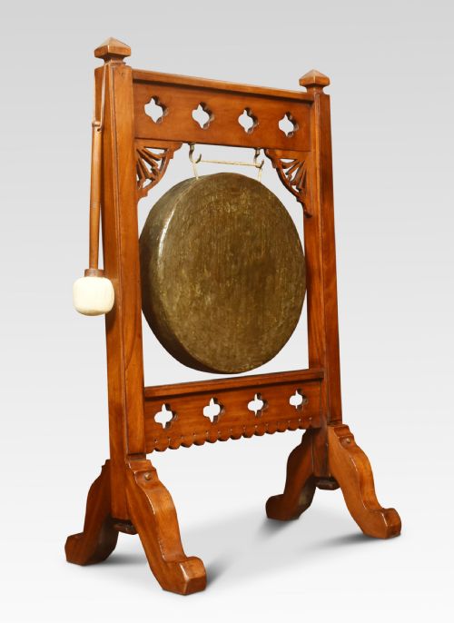 GOTHIC REVIVAL DINNER GONG - ADDITIONAL PHOTO 1