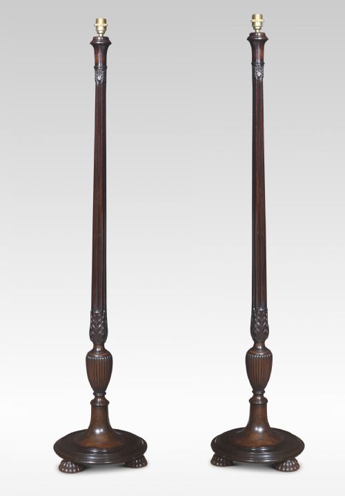 NEAR PAIR OF STANDARD LAMPS - ADDITIONAL PHOTO 4