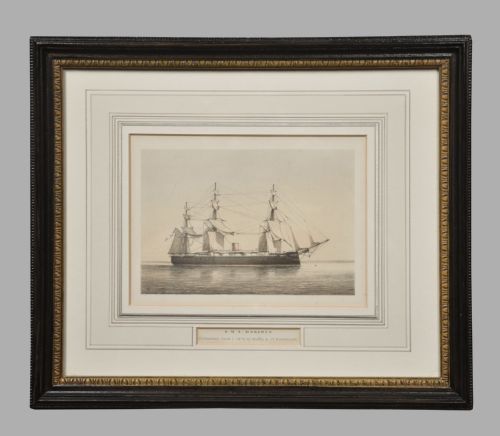 SET OF FOUR SHIP LITHOGRAPHS - ADDITIONAL PHOTO 3