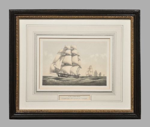 SET OF FOUR SHIP LITHOGRAPHS - ADDITIONAL PHOTO 4