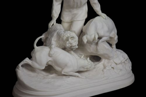 PARIAN WARE FIGURE GROUP - ADDITIONAL PHOTO 3