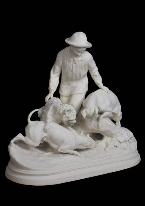PARIAN WARE FIGURE GROUP - ADDITIONAL PHOTO 4