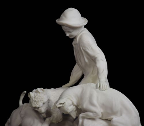 PARIAN WARE FIGURE GROUP - ADDITIONAL PHOTO 5
