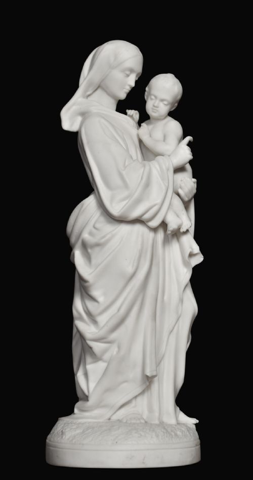 19TH CENTURY PARIANWARE FIGURE - ADDITIONAL PHOTO 1
