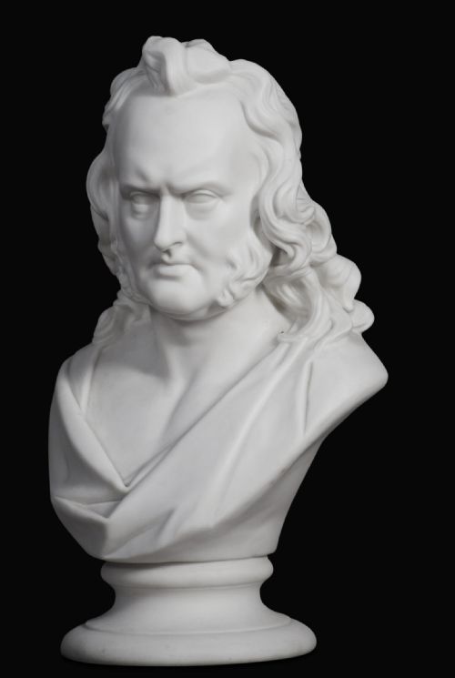 19TH BUST OF PROFESSOR JOHN WILSON - ADDITIONAL PHOTO 5
