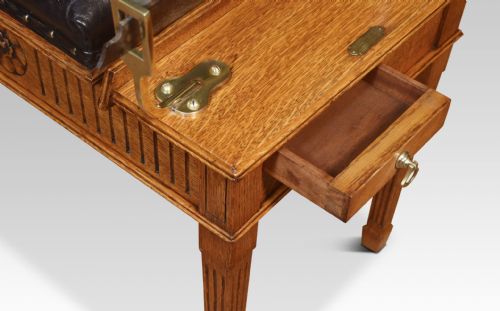 OAK AND BRASS JOCKEY SCALES - ADDITIONAL PHOTO 5