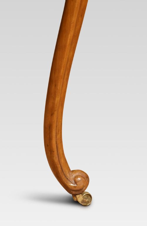 FIGURED WALNUT WORK TABLE - ADDITIONAL PHOTO 6