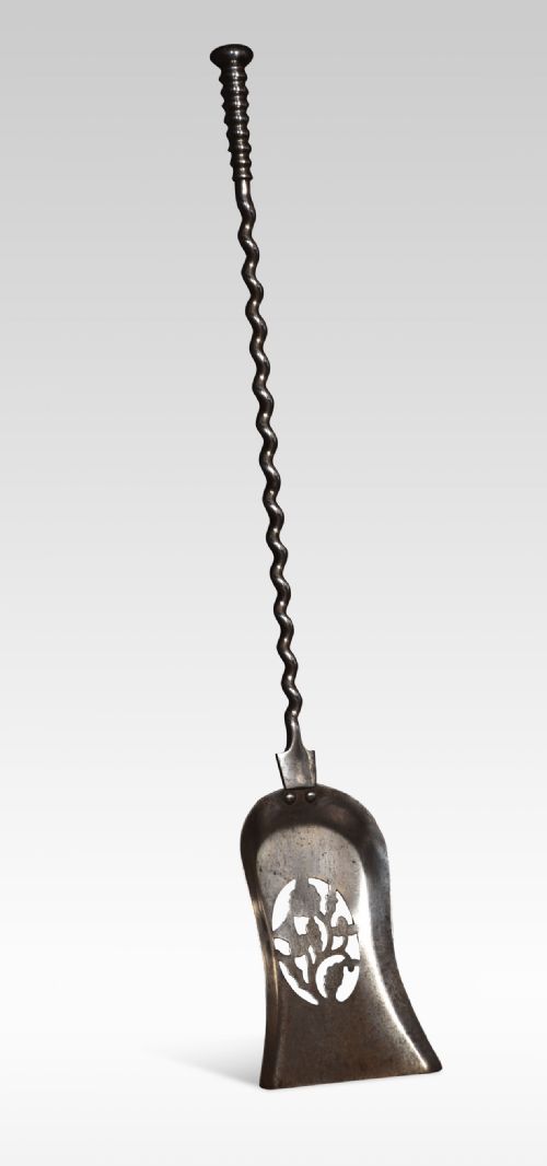 POLISHED STEEL TRIPLE COMPANION FIRE TOOL SET - ADDITIONAL PHOTO 5