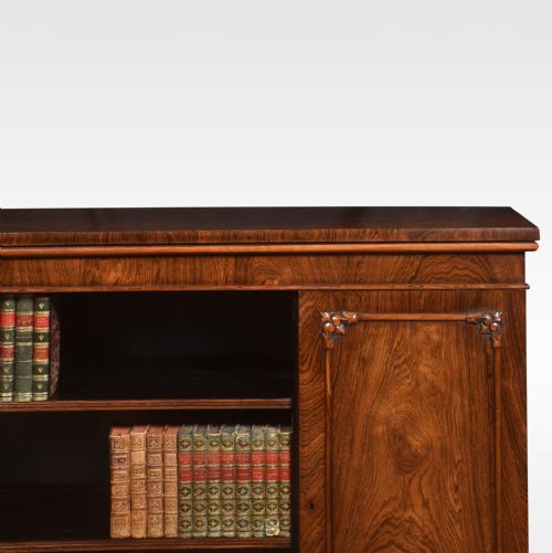 19TH CENTURY ROSEWOOD BOOKCASE - ADDITIONAL PHOTO 1