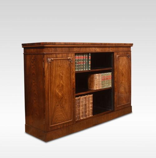 19TH CENTURY ROSEWOOD BOOKCASE - ADDITIONAL PHOTO 3