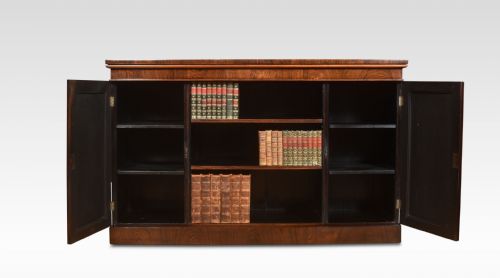 19TH CENTURY ROSEWOOD BOOKCASE - ADDITIONAL PHOTO 4